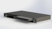Шасси 1U для четырех устройств уплотнения CWDM/DWDM